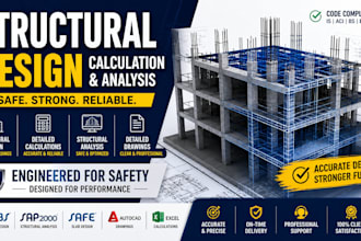 do structural design, analysis, and calculation for buildings