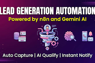 build ai lead generation automation workflow using n8n
