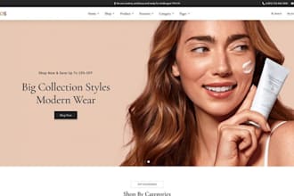 create a high converting med spa website skincare and beauty clinics