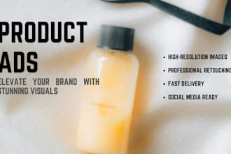 design minimal beauty product ads for your brand