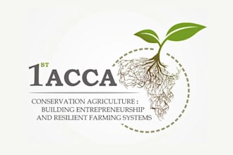 design agriculture conference brand logo