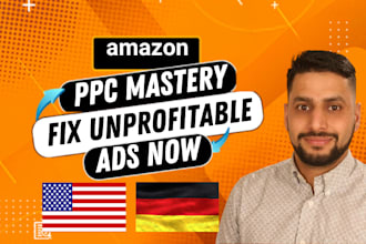 be your amazon optimize PPC campaign consultant, amazon fba ads va