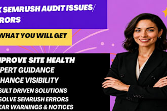fix semrush site audit issues, errors and technical SEO issues