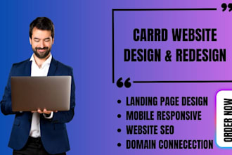 carrd design carrd landing page carrd website design carrd website redesign
