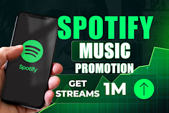 spotify music promotion spotify growth spotify stream chart song track promotion