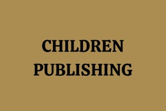 be your children book publishing