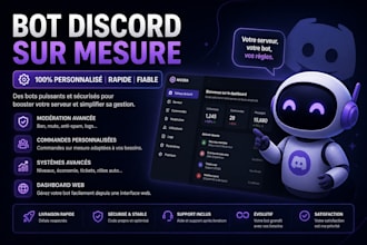 to make a custom discord bot