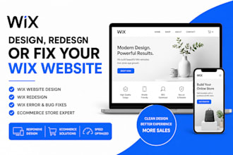 design wix website fix wix studio bug redesign wix website