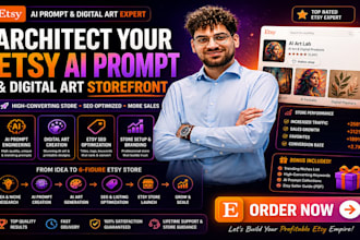 architect your etsy ai prompt and digital art storefront
