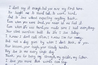 handwritten love letter  birthday and sorry notes in english urdu hindi