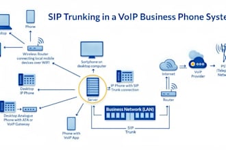 setup twilio account sip trunk did number, telnyx, outbound and inbound,3cx