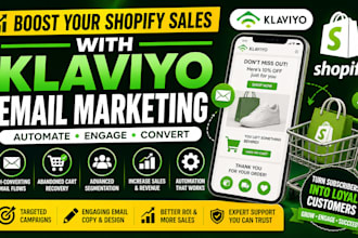 boost shopify sales with email marketing klaviyo shopify promotion