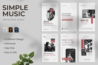 design electronic press media kit dj artist epk band flyer speaker kit one sheet