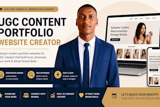 ugc portfolio expert ugc portfolio redesign ugc portfolio landing page website