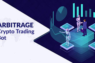build crypto arbitrage bot, ai copy trading bot, hft trading bot
