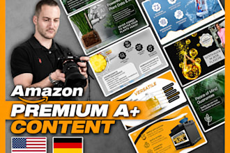 design stunning amazon a plus ebc premium content for your product