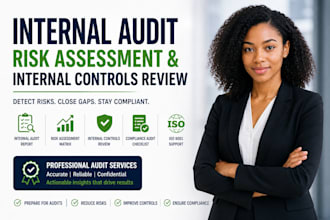 do internal audit risk assessment internal controls compliance audit iso 9001