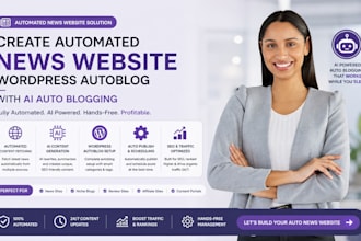 create automated news website wordpress autoblog with ai auto blogging