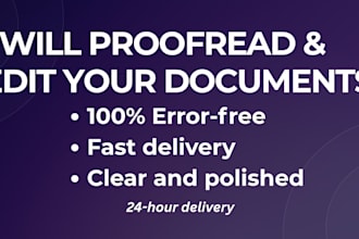proofread and edit english text for clarity and readability