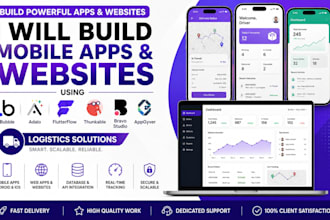 design bubble adalo flutterflow thunkable bravo studio appgyver web mobile apps
