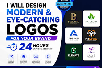design modern eyecatching business company brand logo