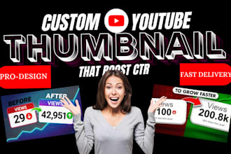 youtube thumbnail design, minecraft, gaming, ai, fortnite, documentry thumnail