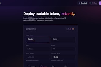 launch your own token creator
