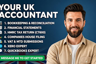 be UK accountant for financial statements xero tax return book keeping