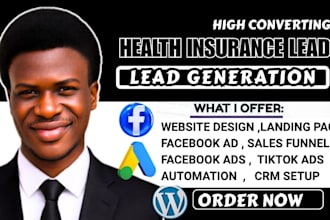 generate verified aca, medicare, and health insurance leads