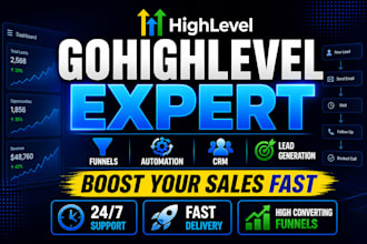 be your gohighlevel expert in furnals, email template, automation, in ghl