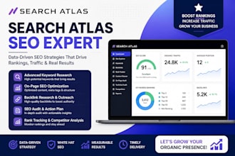 boost your  website  ranking with search atlas SEO expert