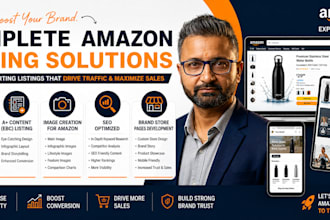 create your listing image and upload on amazon
