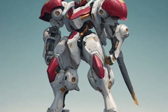 illustrate your mecha, robot and armored characters