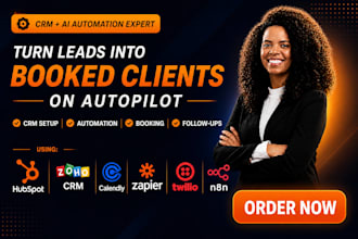 integrate calendly hubspot zoho crm zapier twilio n8n automation webhook sync