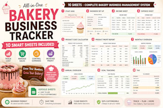 google sheets finance tracker for small business