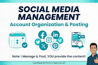 manage your social media accounts and schedule posts