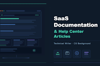 write saas knowledge base and help center articles