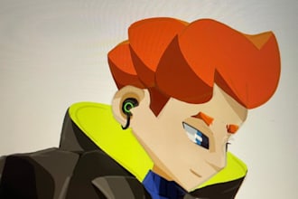 design custom stylized characters for you