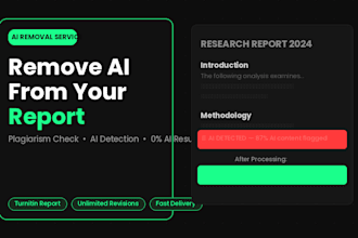remove ai from report