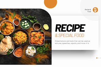 create professional food recipes and formulations