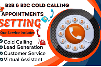 do b2b cold calling b2c cold calling  appointment setting telemarketing