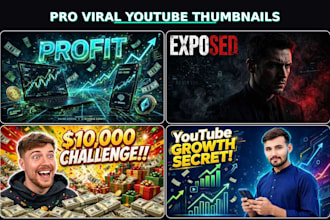 design click worthy high CTR youtube thumbnails that convert