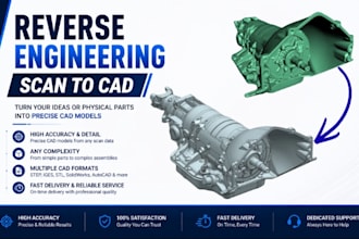 reverse engineer scan stl photo to cad model step solidworks
