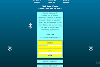 build a stylish website