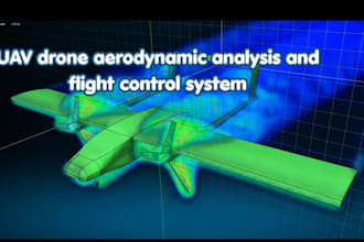 design uav drone design aerodynamic analysis and flight control systems