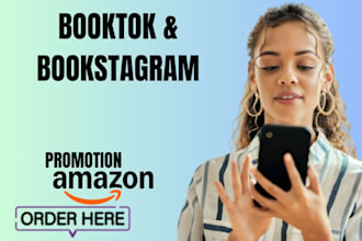 do professional booktok and bookstagram promotion organically