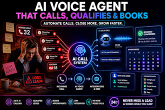 build ai voice agent, ai calling bot with n8n, vapi, retell for sales automation