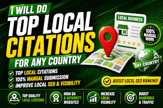 build google maps citations for local SEO