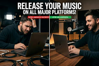 distribute and release your music on spotify apple music and all major platform