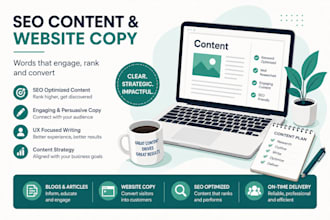 create seo content and content strategy
